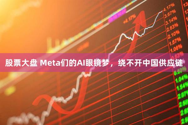 股票大盘 Meta们的AI眼镜梦，绕不开中国供应链